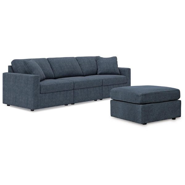 Modmax 3-Piece Sectional and Ottoman — Ink Signature Design by Ashley® Uncategorized