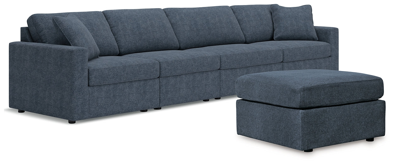 Modmax 4-Piece Sectional and Ottoman