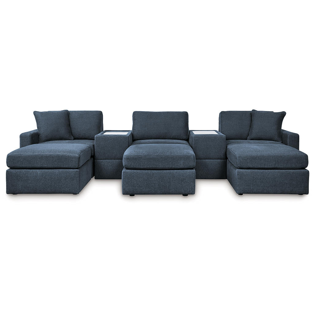 Modmax 5-Piece Sectional and 3 Ottomans Signature Design by Ashley® Uncategorized