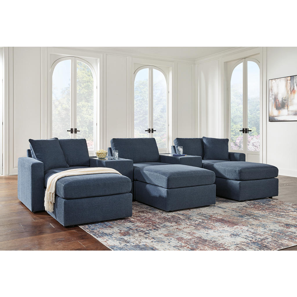 Modmax 5-Piece Sectional and 3 Ottomans Signature Design by Ashley® Uncategorized