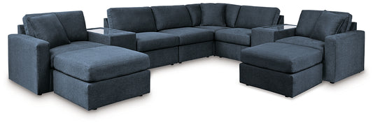 Modmax 6-Piece Sectional and 2 Ottomans