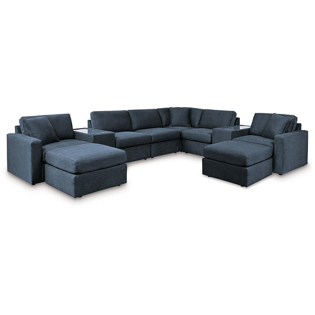 Modmax 6-Piece Sectional and 2 Ottomans Signature Design by Ashley® Uncategorized
