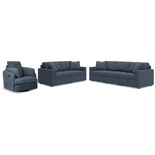 Modmax 3-Piece Sectional Sofa, 2-Piece Sectional Loveseat and Swivel Glider Signature Design by Ashley® Uncategorized