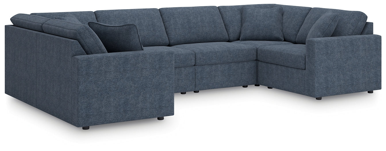 Modmax 6-Piece Sectional and Ottoman