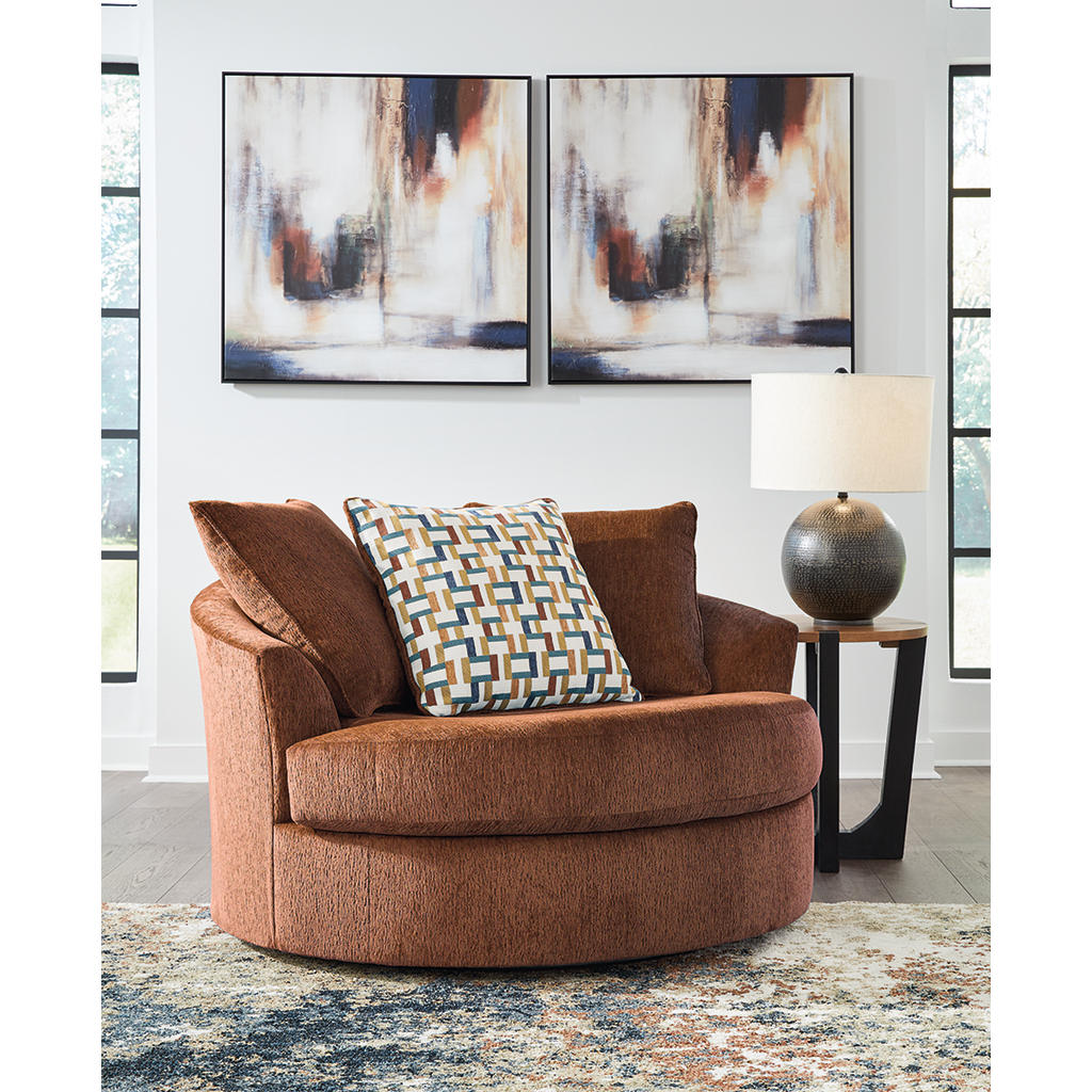 Laylabrook Oversized Swivel Accent Chair Ashley® Living Room