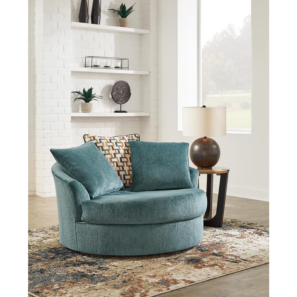 Laylabrook Oversized Swivel Accent Chair — Teal Ashley® Living Room