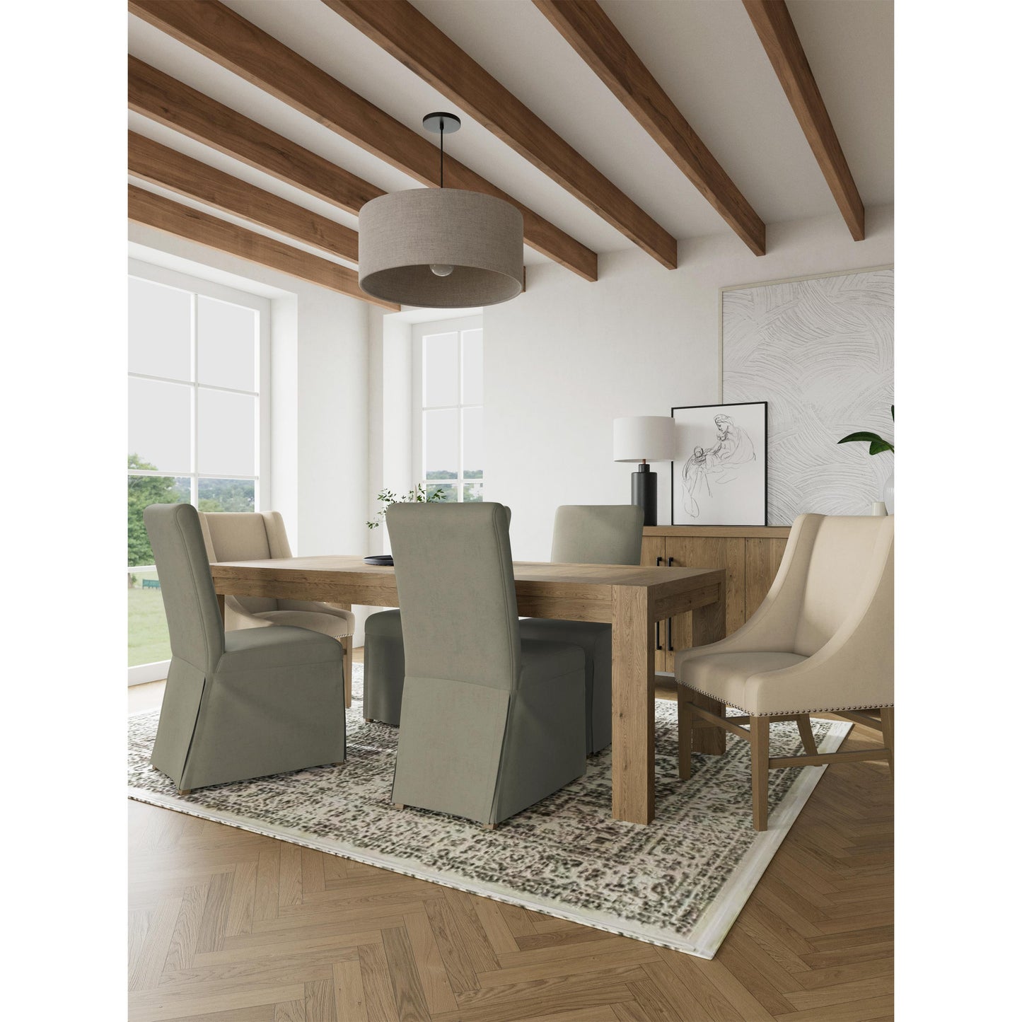 Mix-n-match Chairs Parsons Uph Chair 2in-sd