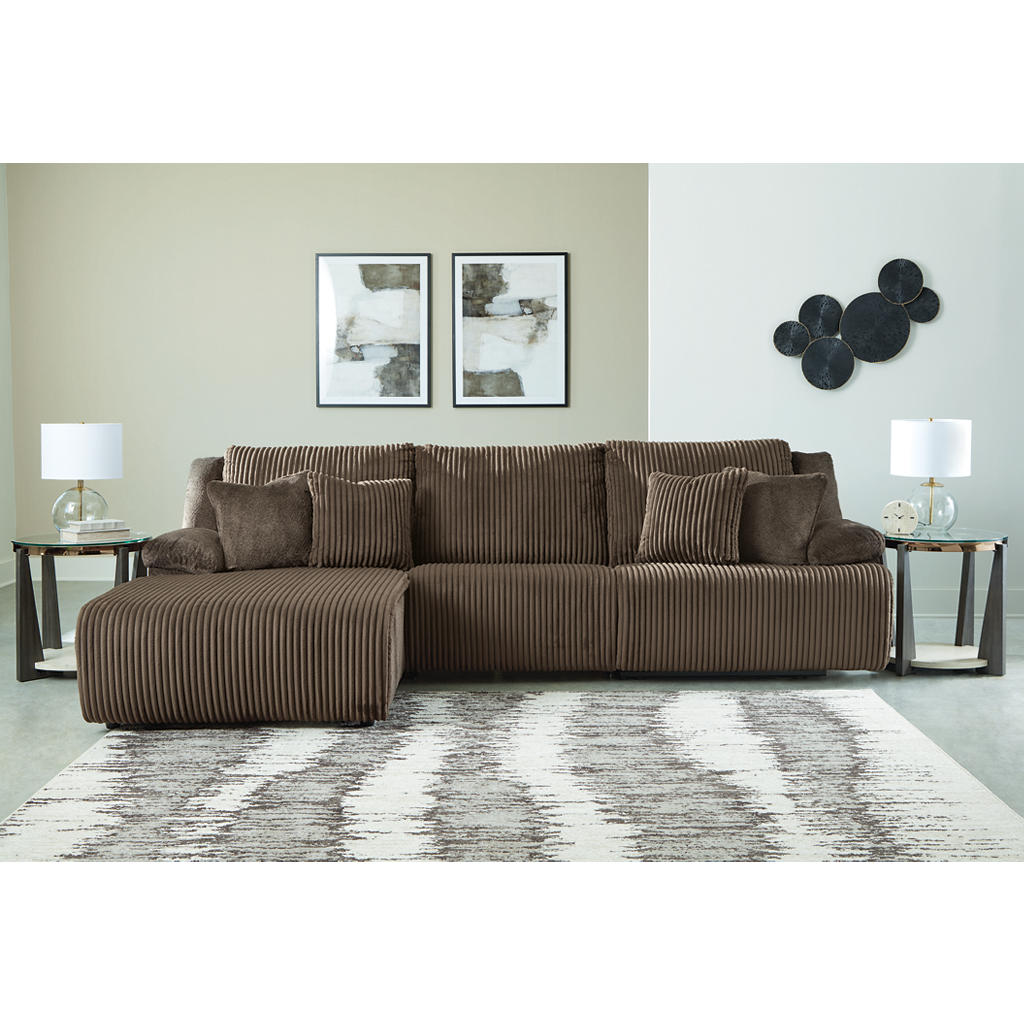 Top Tier 3-Piece Sectional Sofa Chaise Signature Design by Ashley® Living Room