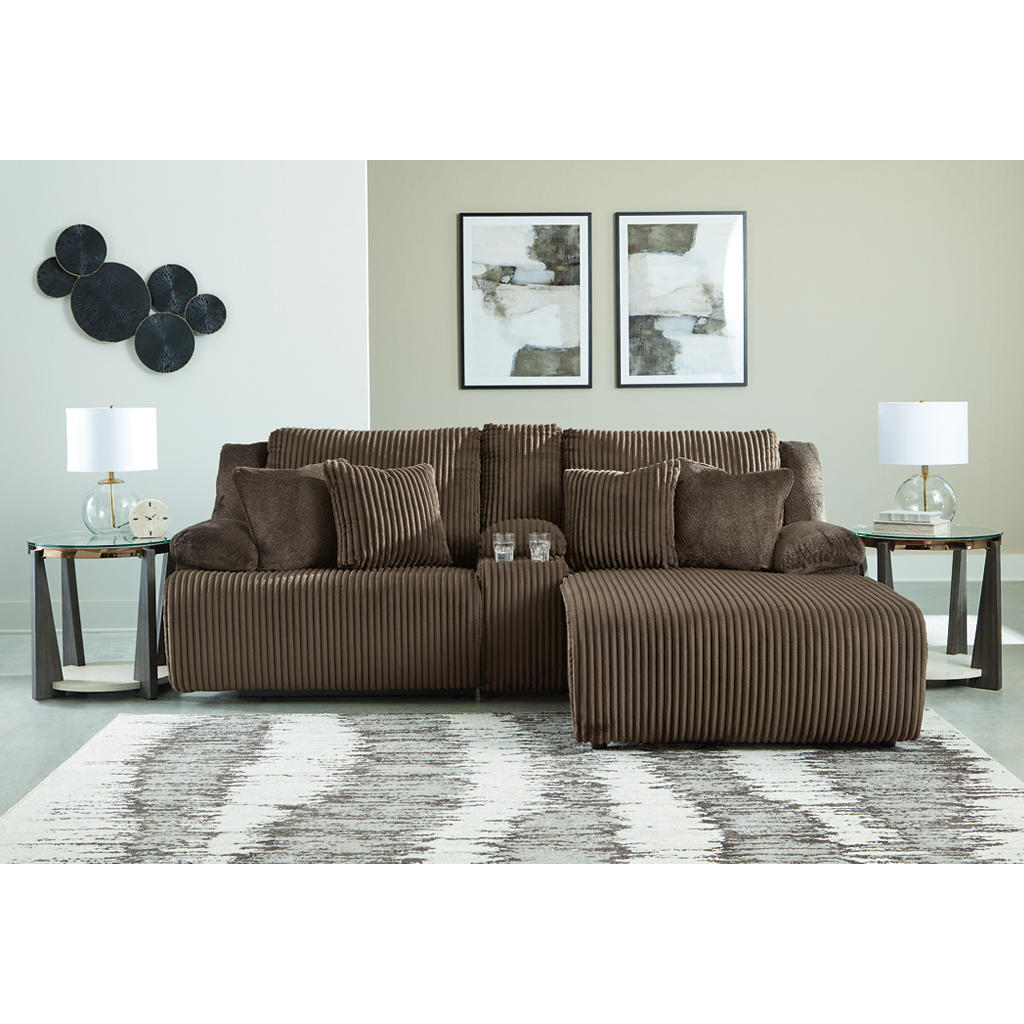 Top Tier 3-Piece Reclining Sectional Sofa with Chaise Signature Design by Ashley® Living Room