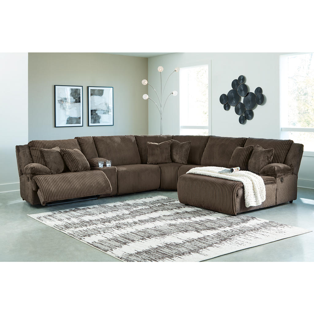 Top Tier 6-Piece Reclining Sectional with Chaise Signature Design by Ashley® Living Room