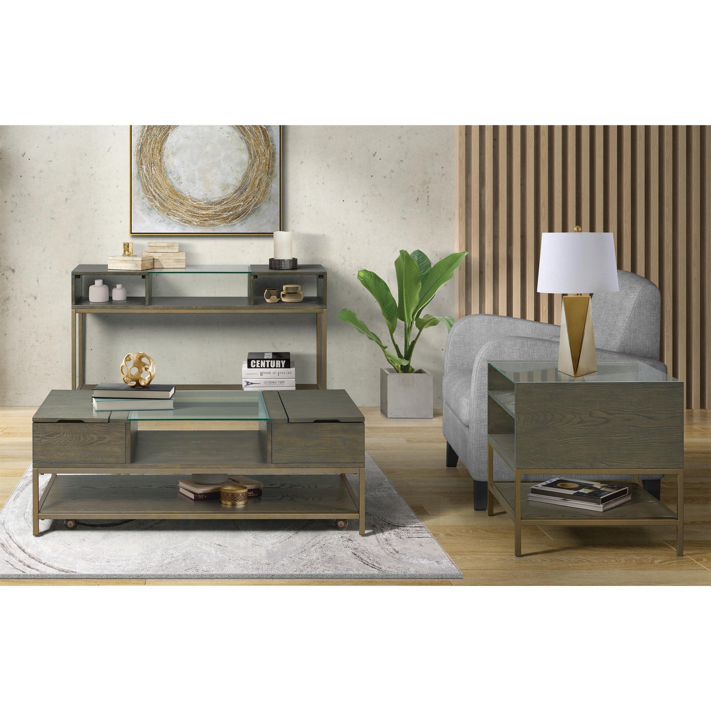 Hyde Rectangle Console Table