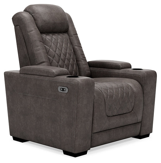 HyllMont Power Reclining Sofa, Loveseat and Recliner