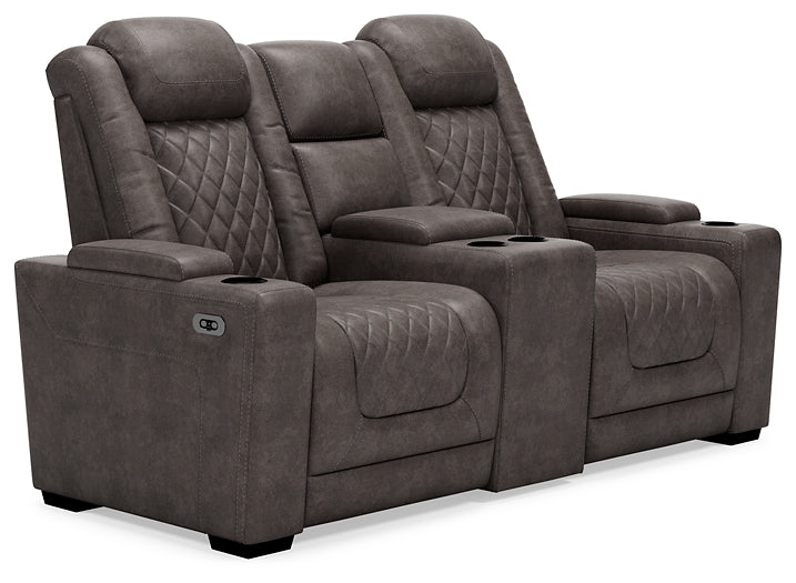 HyllMont Power Reclining Sofa, Loveseat and Recliner