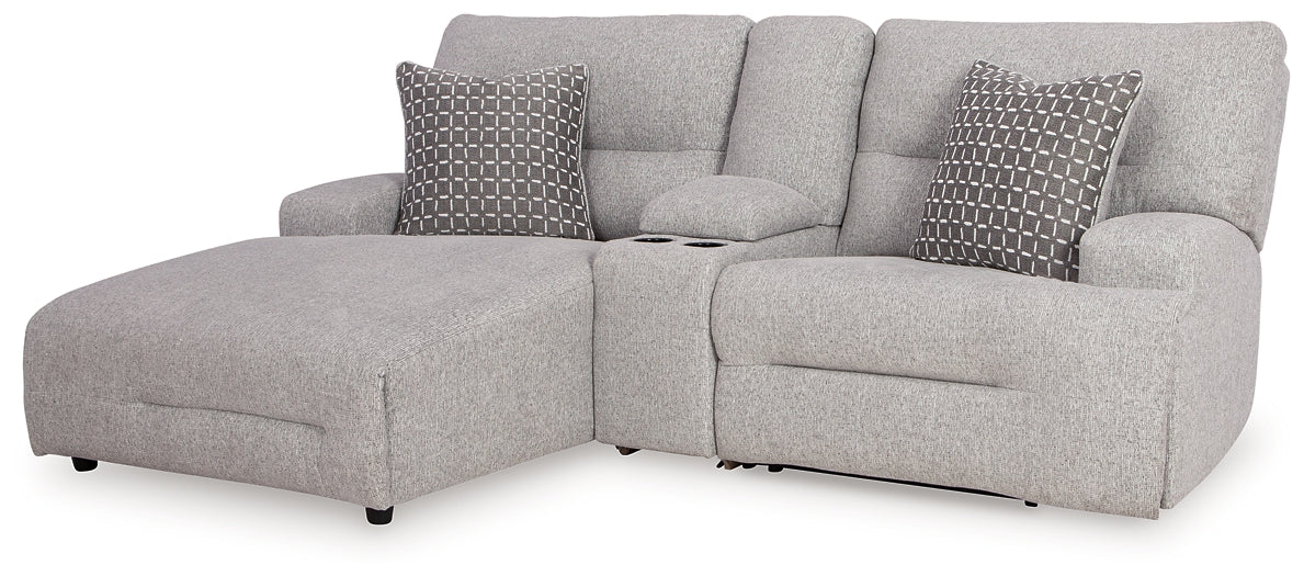 Acklen Place 3-Piece Power Reclining Sectional Sofa with Chaise ...