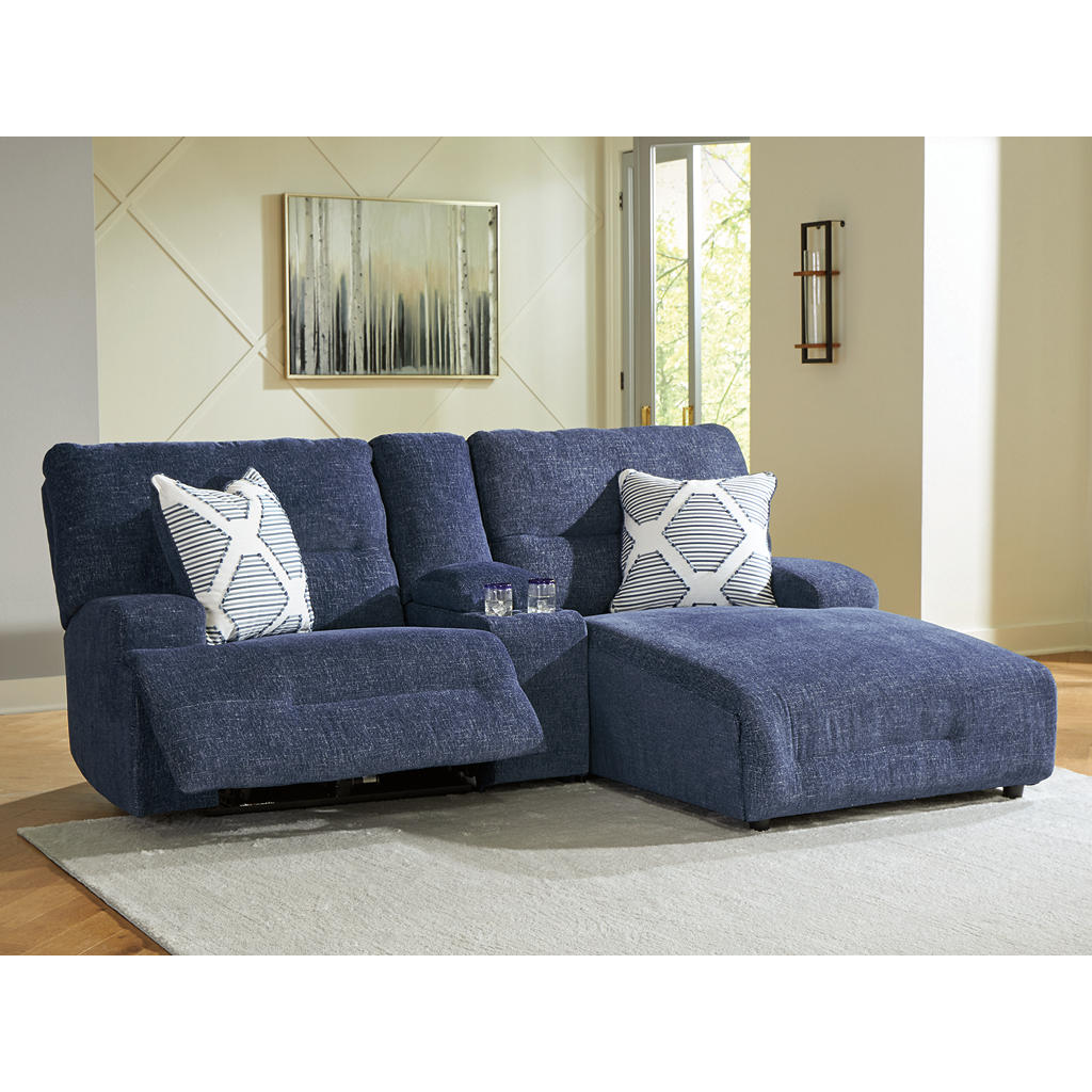 Acklen Place 3-Piece Power Reclining Sectional Sofa with Chaise Signature Design by Ashley® Living Room