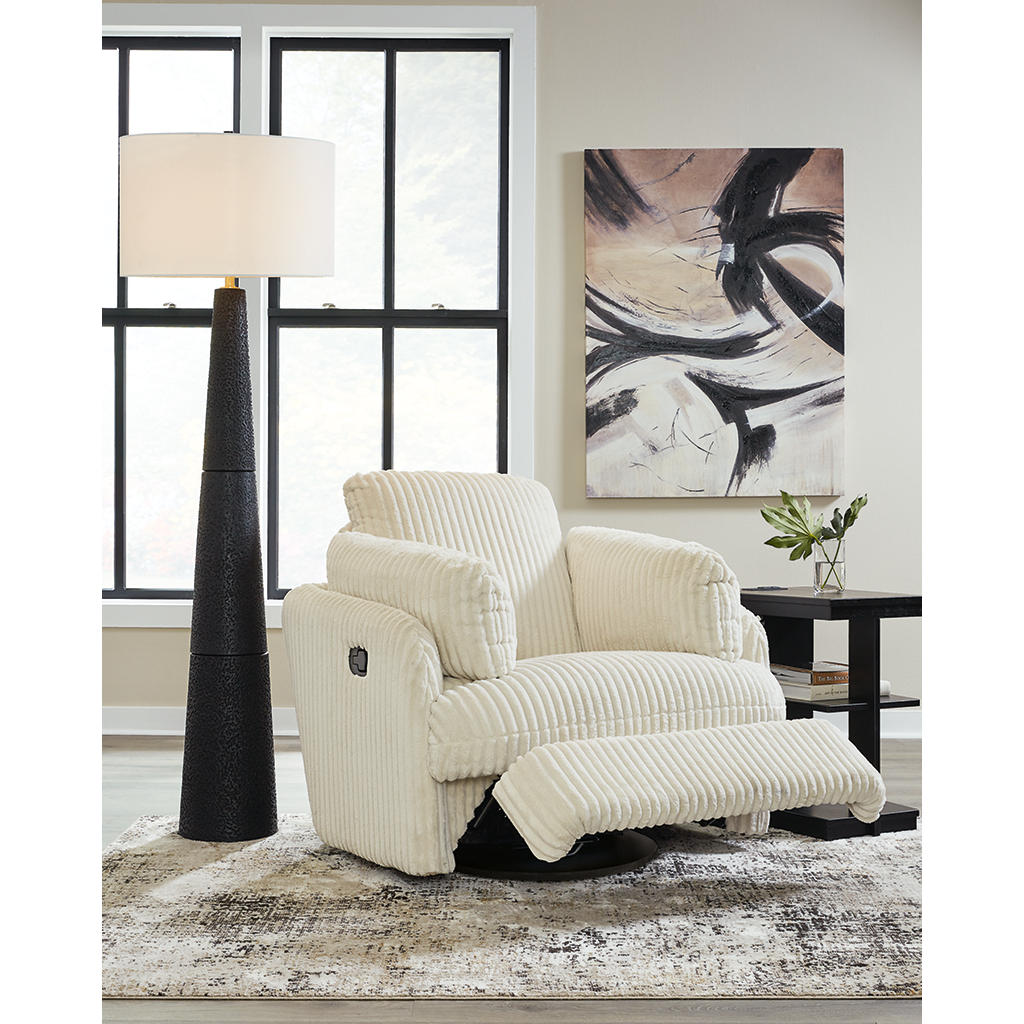 Tie-Breaker Swivel Glider Recliner Signature Design by Ashley® Living Room