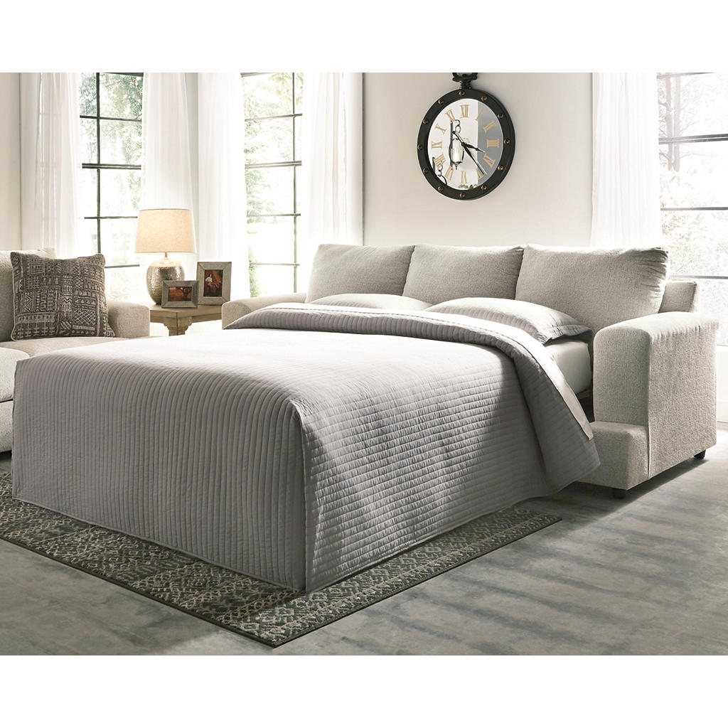 Soletren Queen Sofa Sleeper — Stone Signature Design by Ashley® Living Room