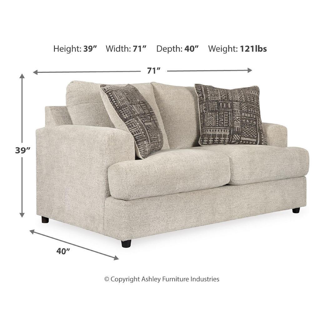 Soletren Sofa, Loveseat And Oversized Chair — Stone Set Signature Design by Ashley® Uncategorized