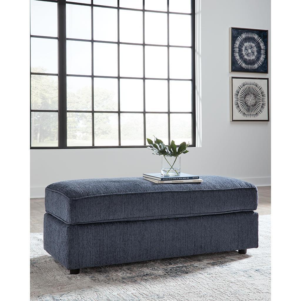 Albar Place Sectional and Ottoman — The Full Cobalt Corner Signature Design by Ashley® Uncategorized