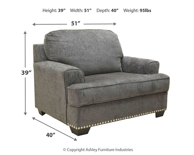 Locklin Sofa, Loveseat, Chair, and Ottoman