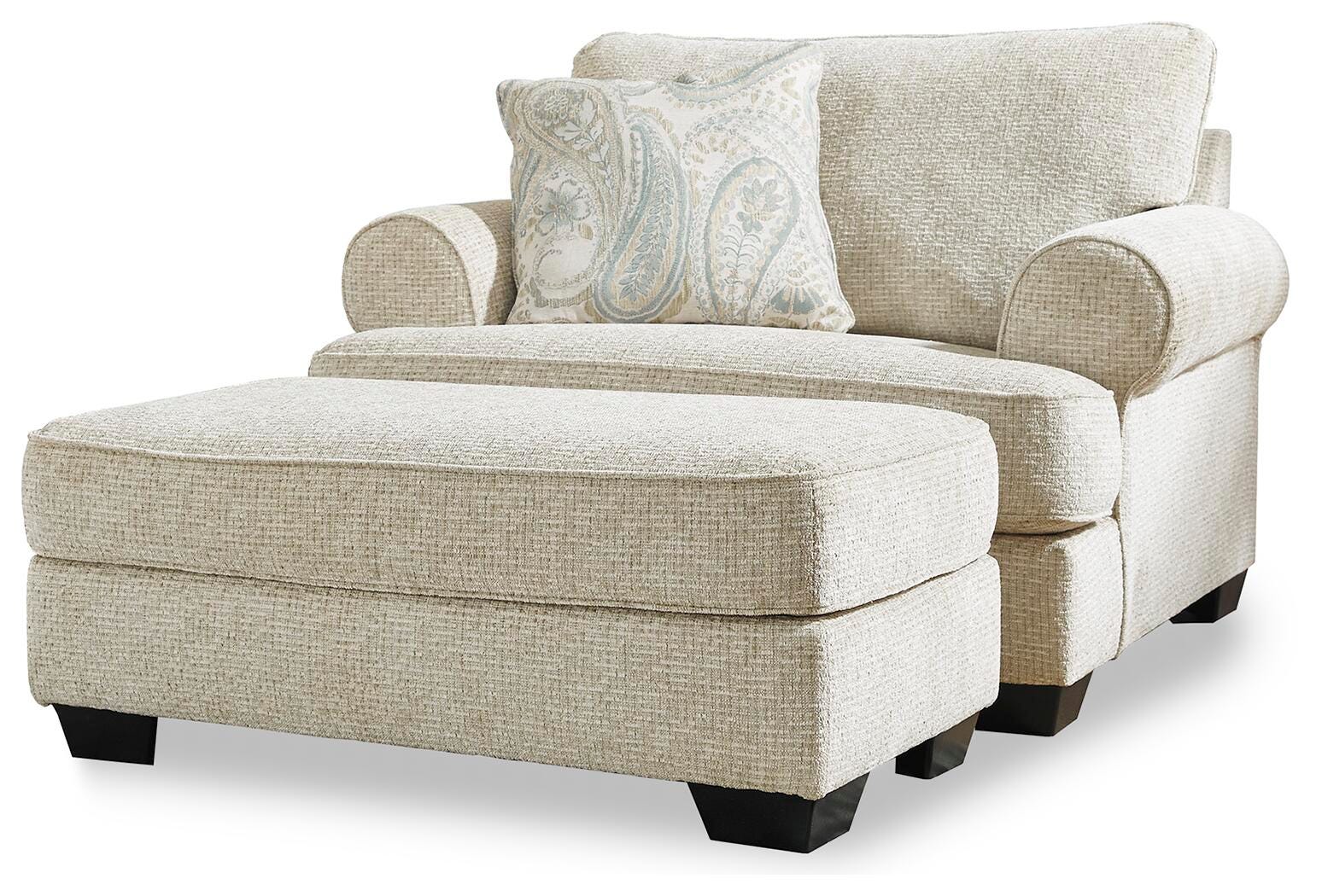Monaghan Oversized Chair and Ottoman — 2-Piece Lounge Set Signature Design by Ashley® Living Room