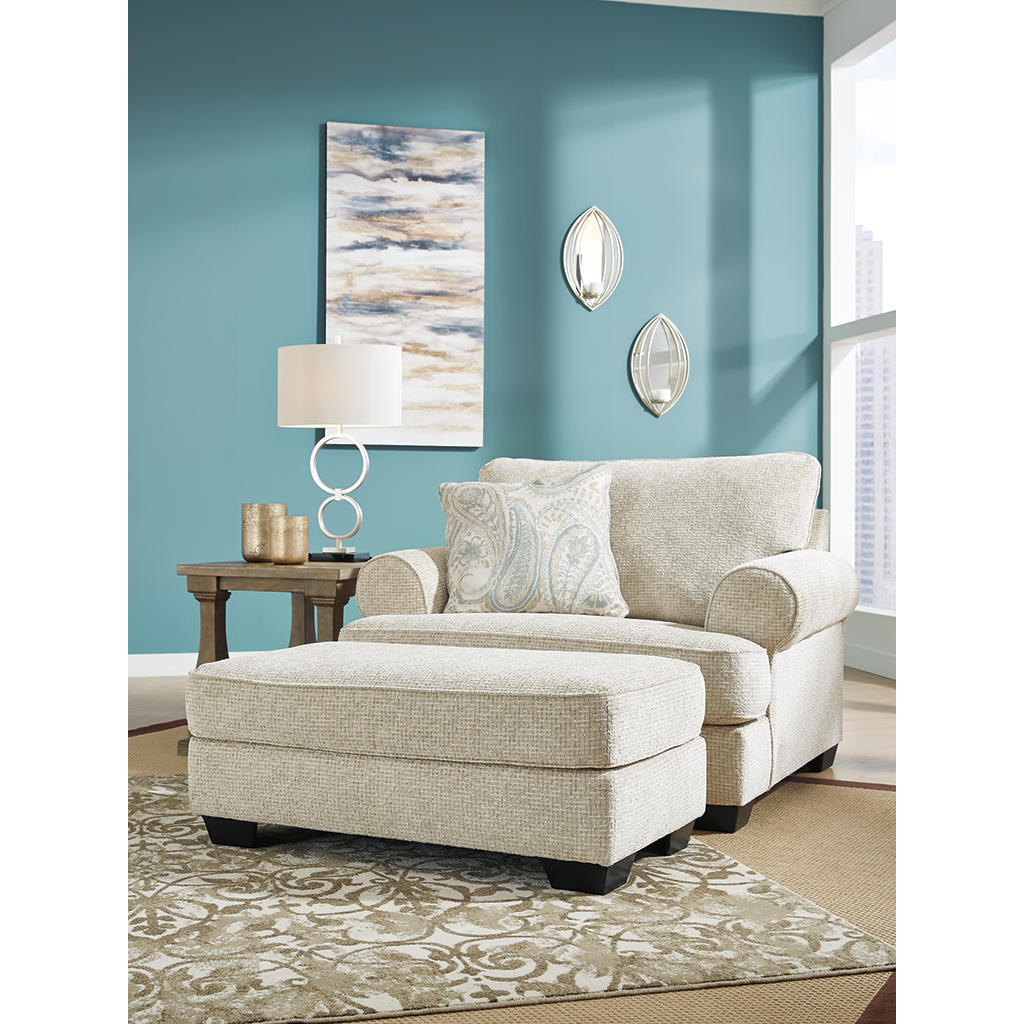 Monaghan Oversized Chair — Sandstone Plush, 53 Inches Signature Design by Ashley® Living Room