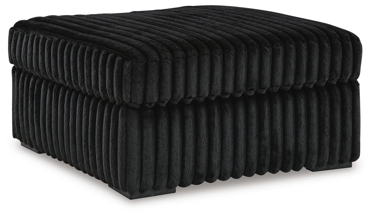 Midnight-Madness Oversized Chair and Ottoman (98103 Colorway) Signature Design by Ashley® Living Room