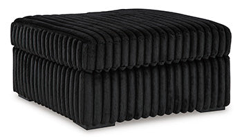 Midnight-Madness Oversized Accent Ottoman Signature Design by Ashley® Living Room