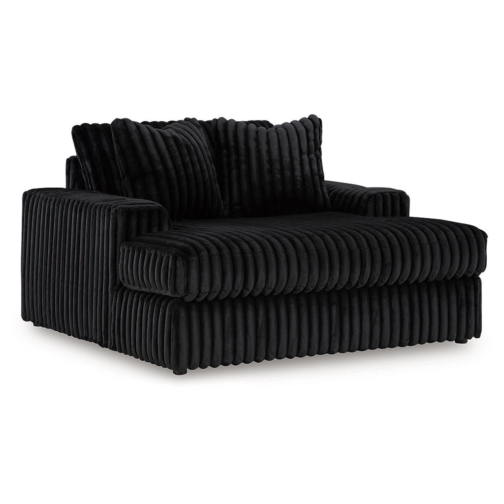 Midnight-Madness 4-Piece Sectional and Oversized Chaise Signature Design by Ashley® Uncategorized