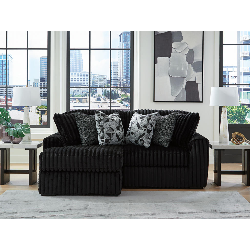 Midnight-Madness 2-Piece Sectional with Chaise Signature Design by Ashley® Living Room