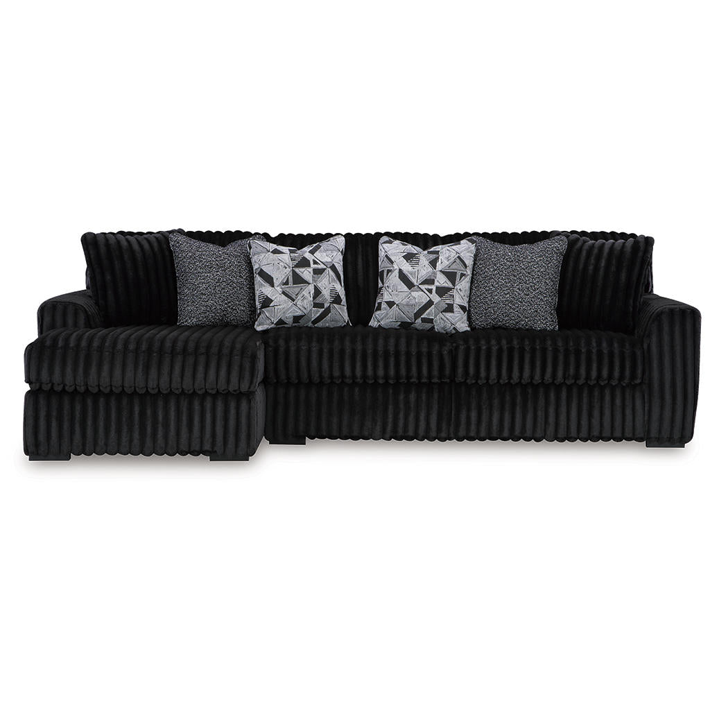 Midnight-Madness 2-Piece Sectional Sofa with Chaise Signature Design by Ashley® Living Room