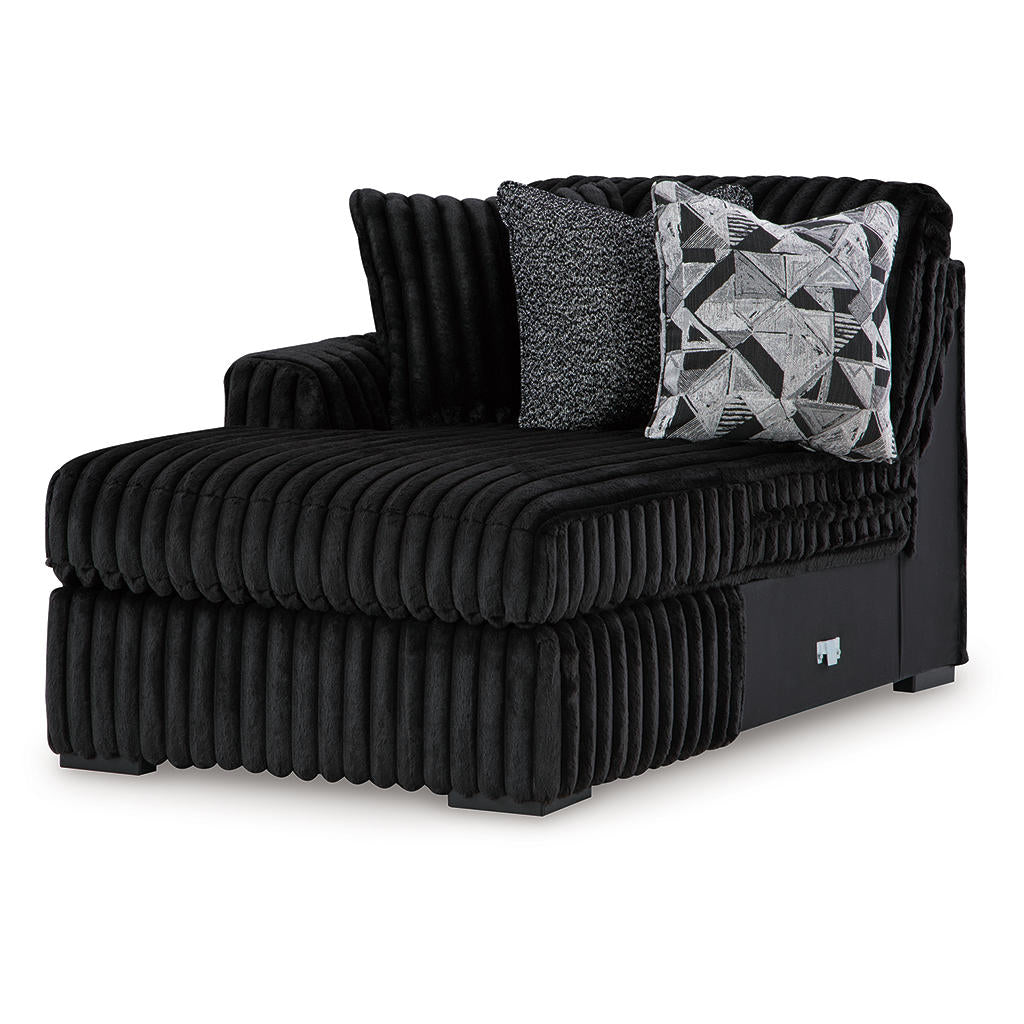 Midnight-Madness 3-Piece Sectional with Chaise Signature Design by Ashley® Living Room