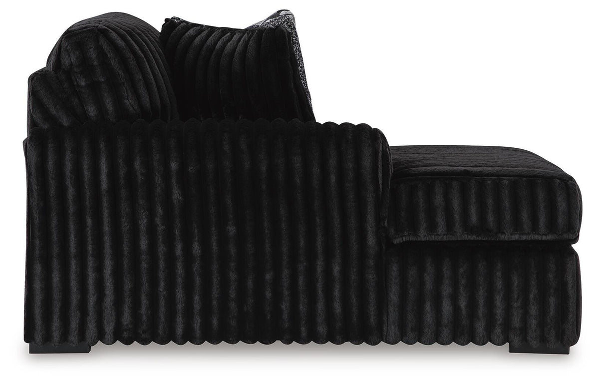 Midnight-Madness 2-Pc Sectional and Ottoman — Chaise Left (98103) Signature Design by Ashley® Living Room