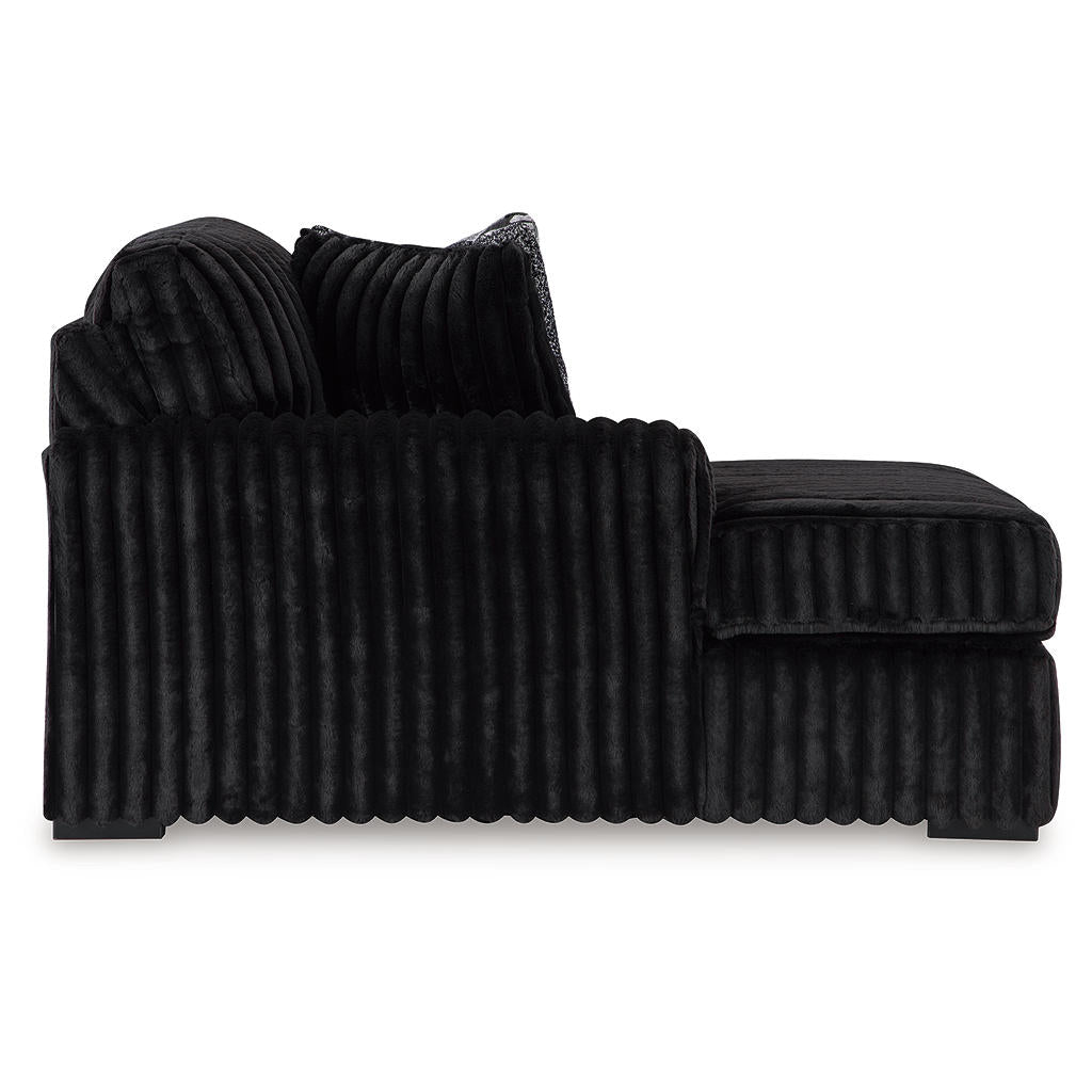 Midnight-Madness 4-Piece Sectional and Ottoman Signature Design by Ashley® Uncategorized