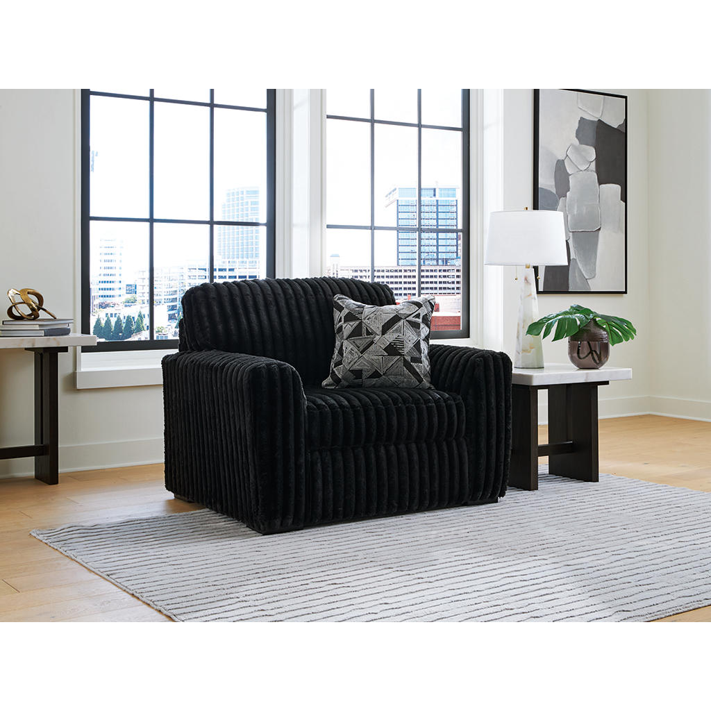 Midnight-Madness Oversized Chair Signature Design by Ashley® Living Room