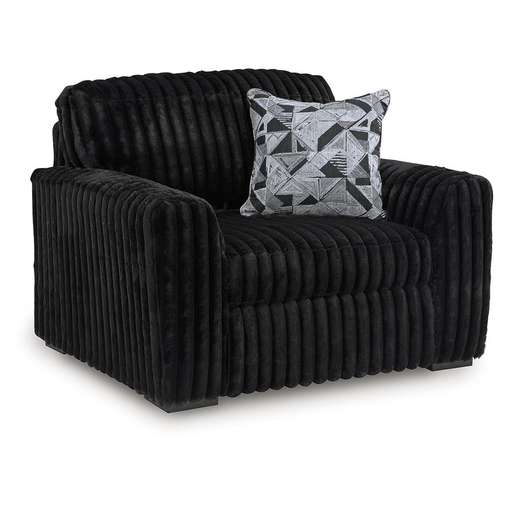 Midnight-Madness Oversized Chair Signature Design by Ashley® Living Room