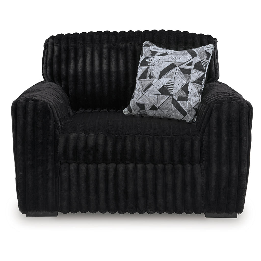 Midnight-Madness Oversized Chair Signature Design by Ashley® Living Room