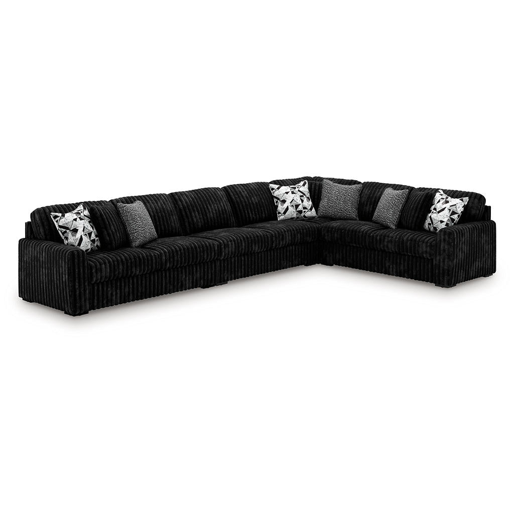 Midnight-Madness 4-Piece Sectional Signature Design by Ashley® Uncategorized