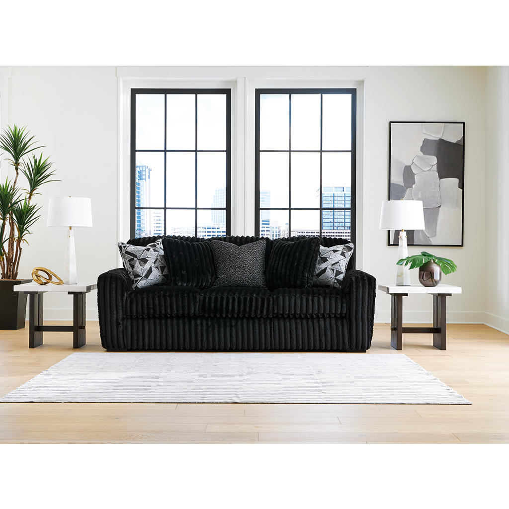Midnight-Madness Sofa, Loveseat and Oversized Ottoman Signature Design by Ashley® Uncategorized