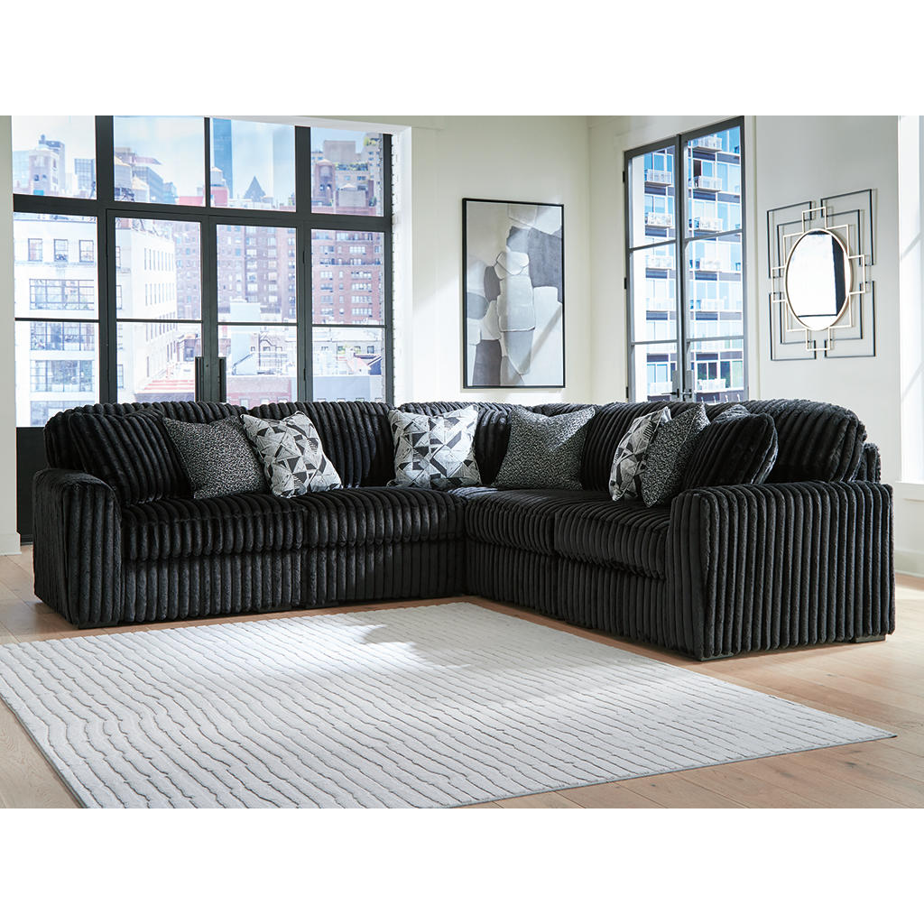Midnight-Madness 5-Piece Sectional Signature Design by Ashley® Living Room