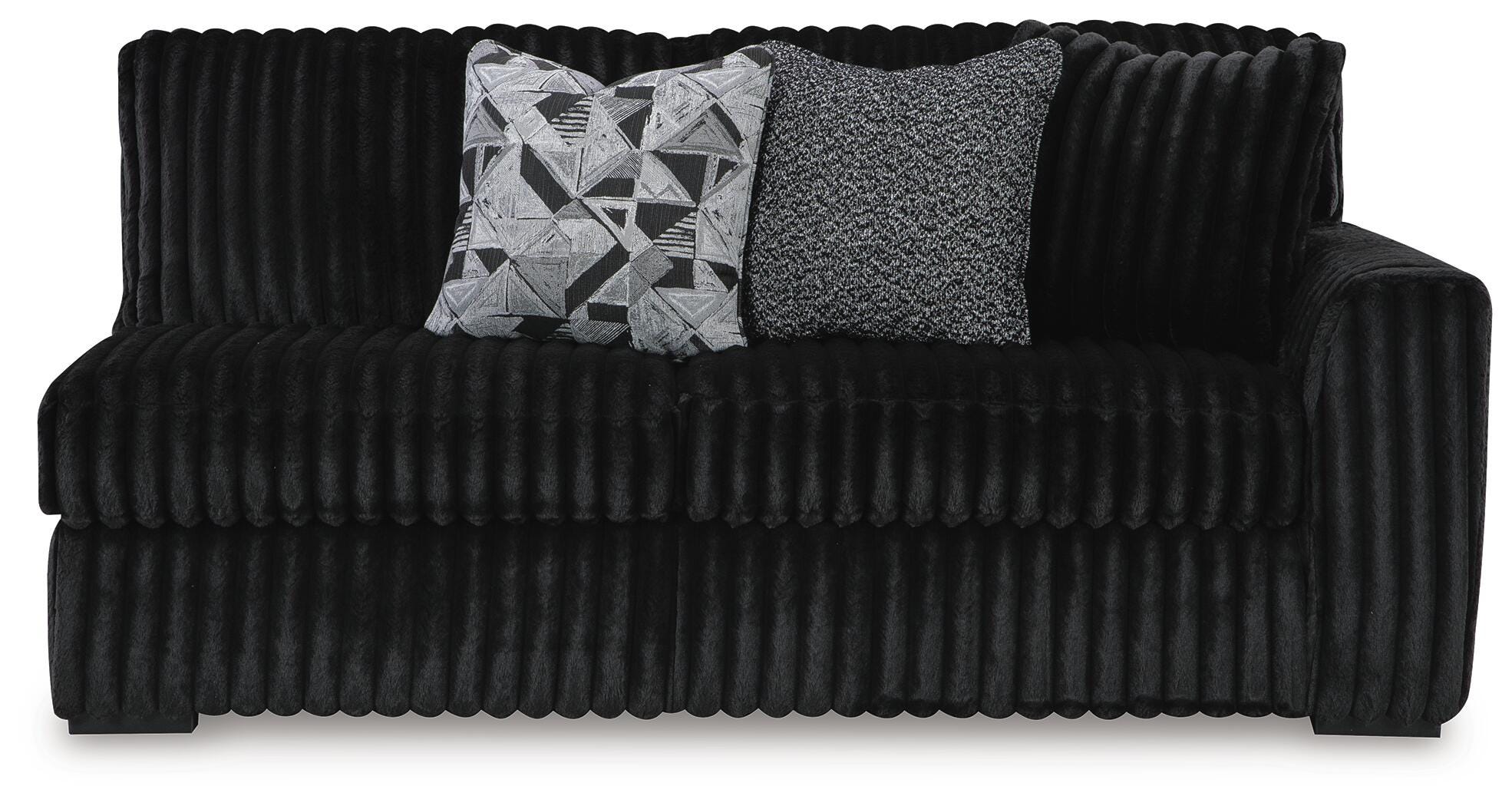 Midnight-Madness 2-Pc Sectional and Ottoman — Chaise Left (98103) Signature Design by Ashley® Living Room