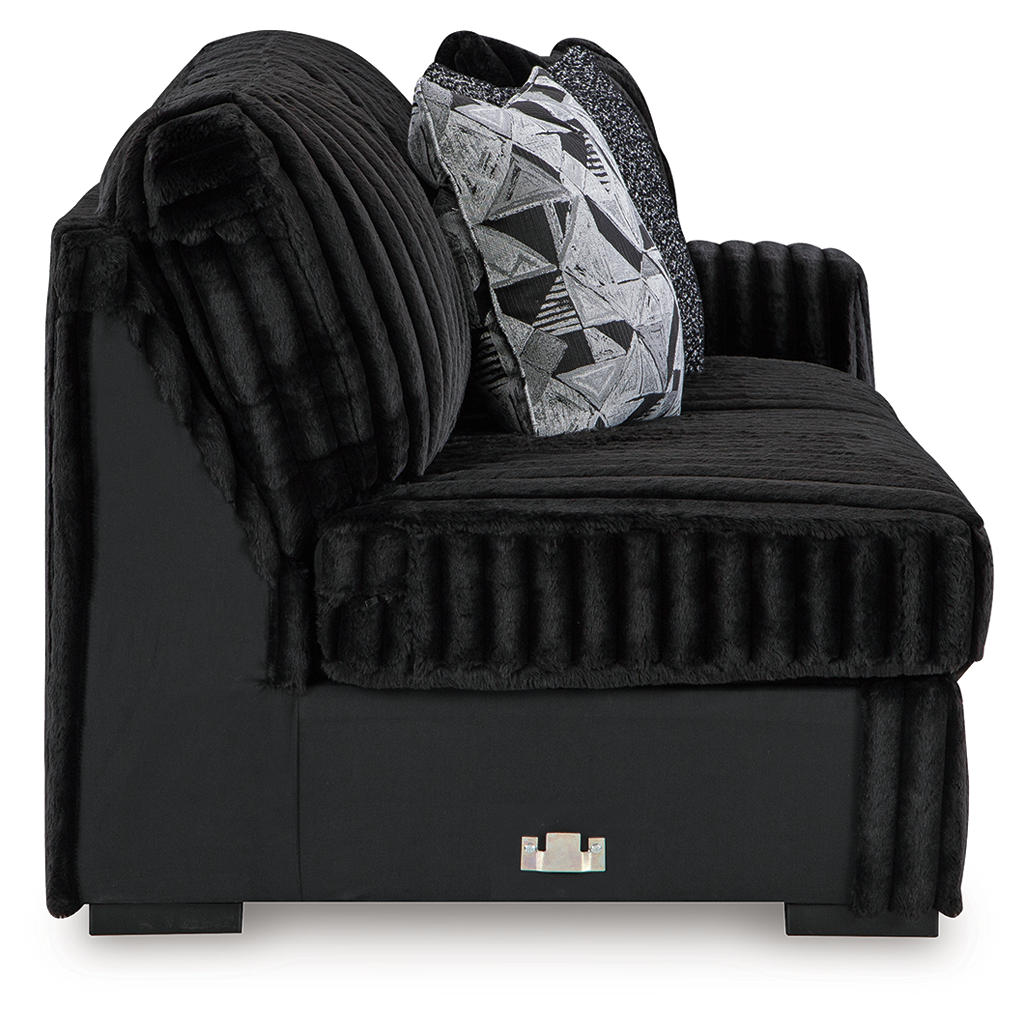 Midnight-Madness 3-Piece Sectional with Chaise Signature Design by Ashley® Living Room