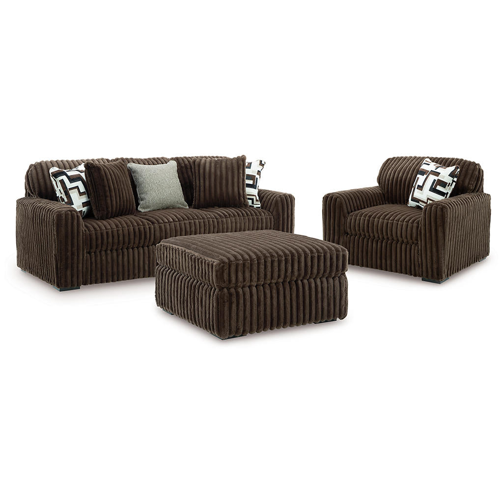 Midnight-Madness Sofa, Oversized Chair and Accent Ottoman Signature Design by Ashley® Uncategorized