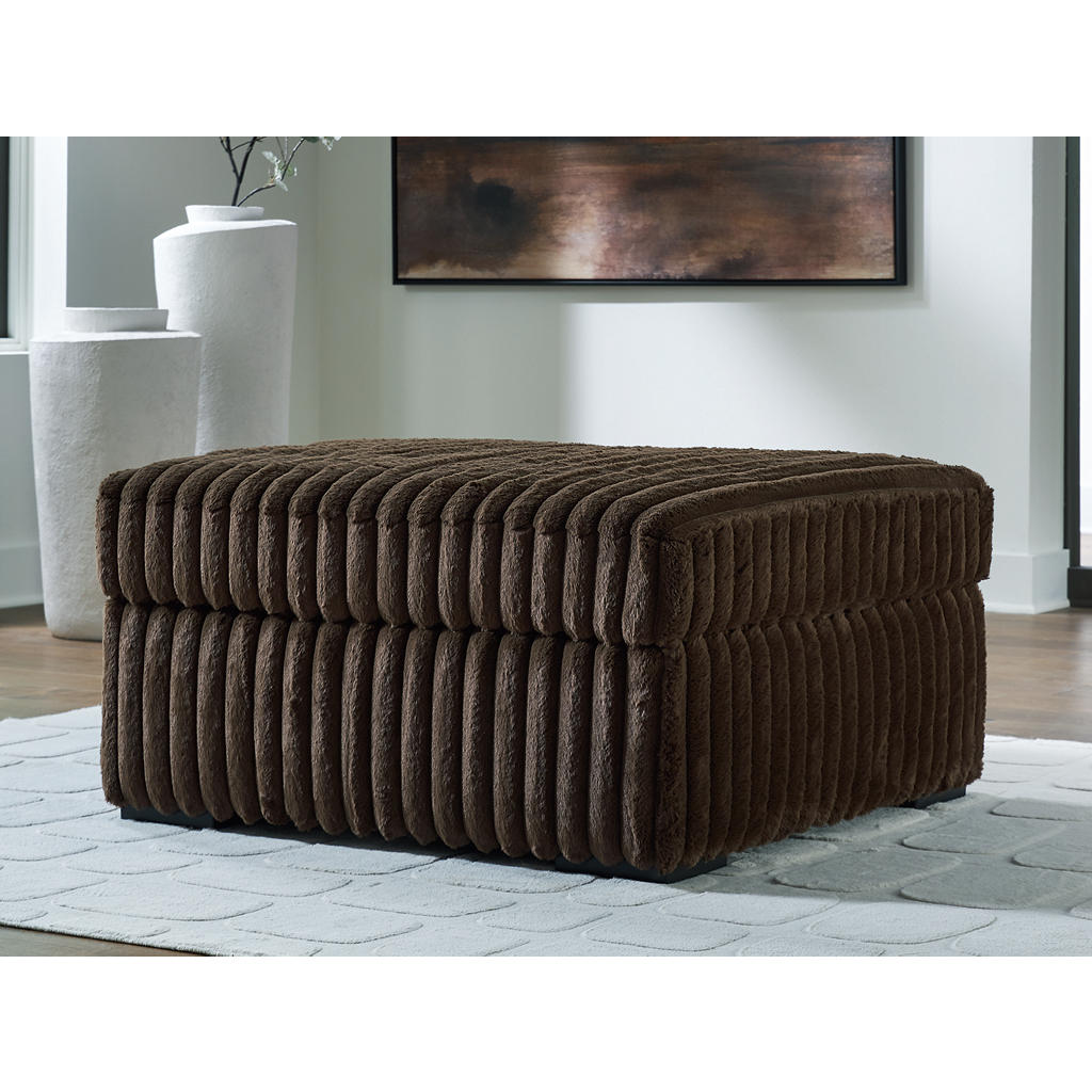 Midnight-Madness Oversized Accent Ottoman Signature Design by Ashley® Living Room