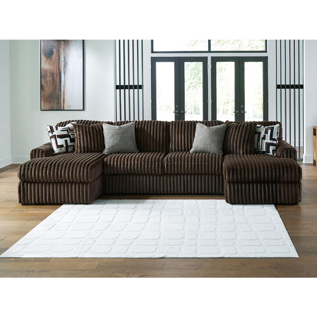 Midnight-Madness 3-Piece Sectional with Chaise Signature Design by Ashley® Living Room