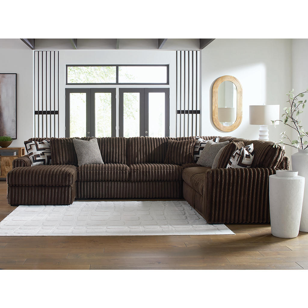 Midnight-Madness 4-Piece Sectional with Chaise Signature Design by Ashley® Living Room
