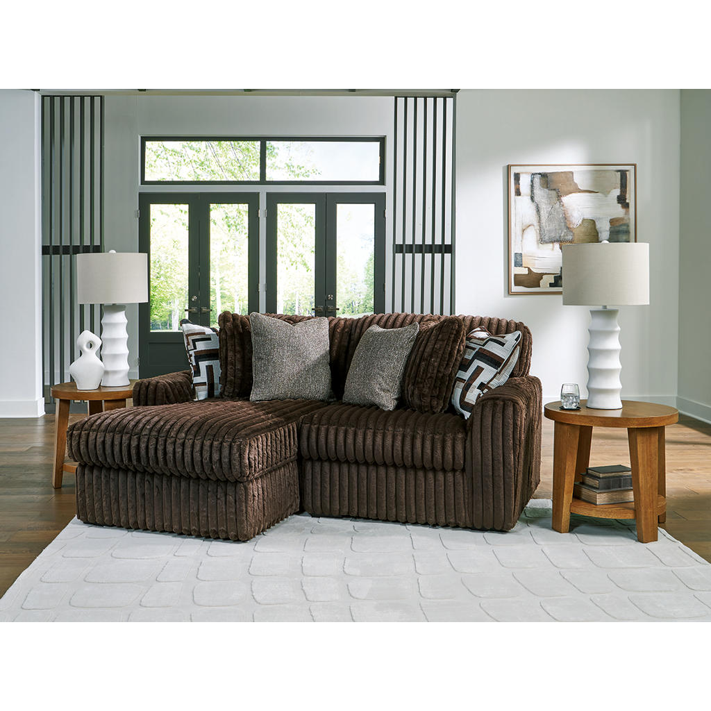 Midnight-Madness 2-Piece Sectional with Chaise Signature Design by Ashley® Living Room