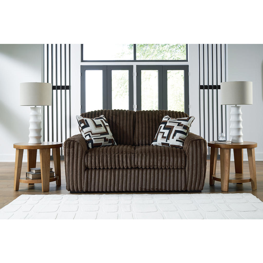 Midnight-Madness Loveseat, Oversized Chaise and Ottoman Signature Design by Ashley® Uncategorized