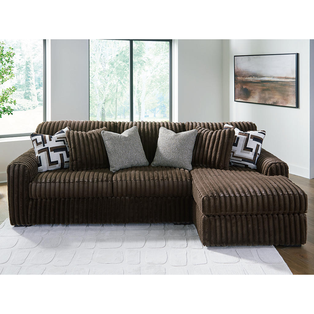Midnight-Madness 2-Piece Sectional Sofa with Chaise Signature Design by Ashley® Living Room