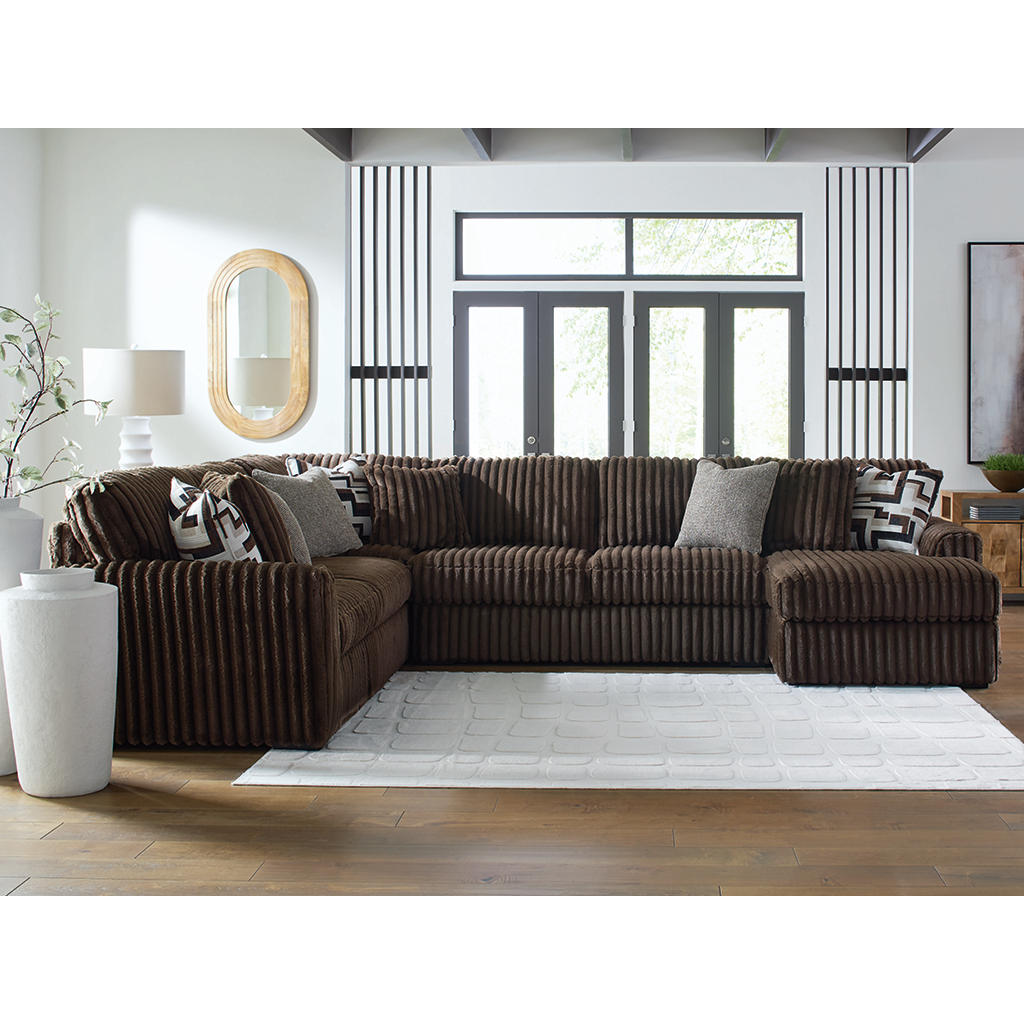 Midnight-Madness 4-Piece Sectional with Chaise Signature Design by Ashley® Living Room